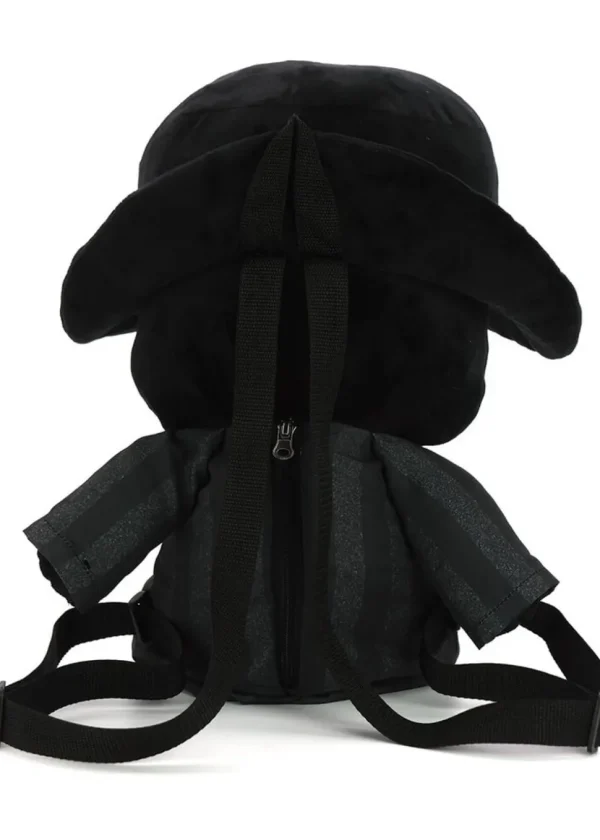Succubus Bags Plague Doctor Plushie Backpack Black