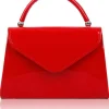 Succubus Bags Retro 50's Pantent Bag Red