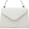 Succubus Bags Retro 50's Patent Bag White