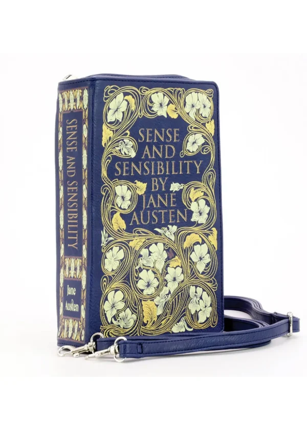 Succubus Bags Sense and Sensibility Book Shoulderbag Navy