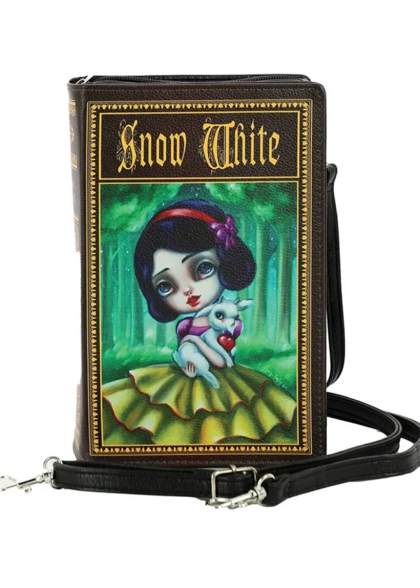 Succubus Bags Snow White Book Shoulderbag Black