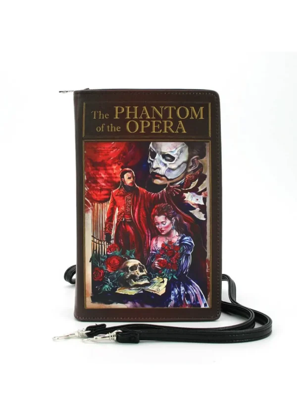 Succubus Bags The Phantom of the Opera Book Shoulderbag Black