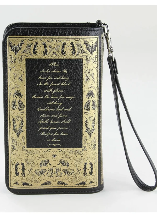 Succubus Bags The Witch Companion Wallet Black