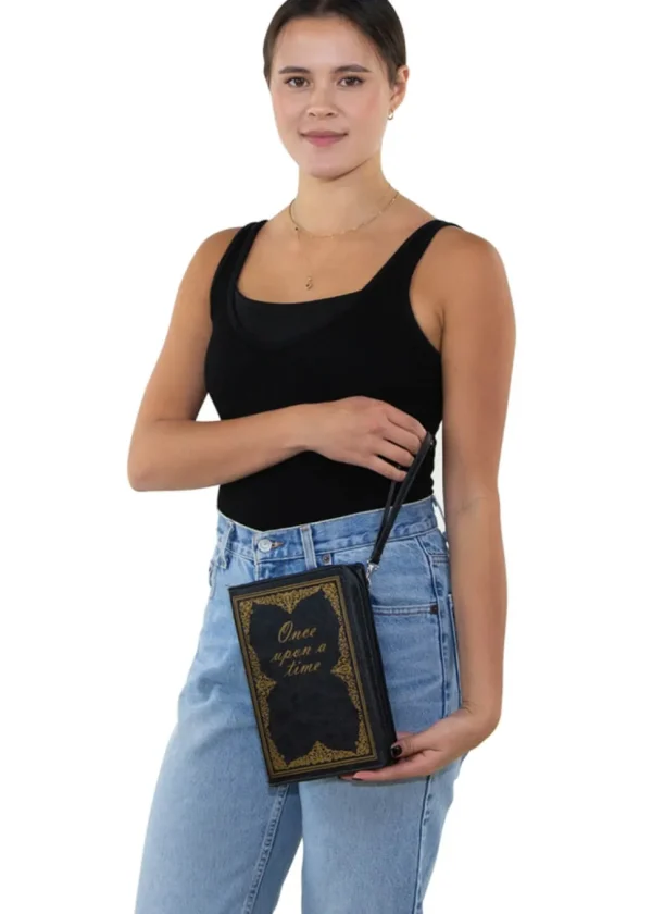 Succubus Bags Vintage Story Book Bag Black