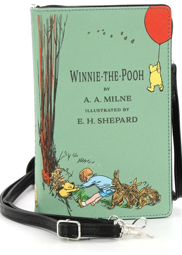 Succubus Bags Winnie the Pooh Book Shoulderbag Green