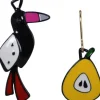 Succubus Bird & Avocado Nova Earrings