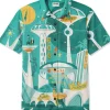 Succubus Gents Space City Shirt Blue