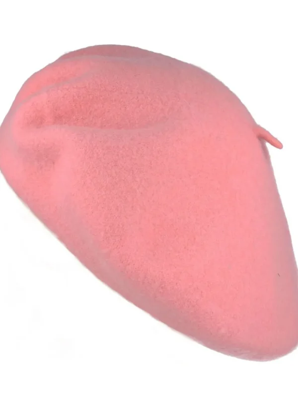 Succubus Headwear Sandy 60's Beret Baby Pink