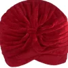 Succubus Headwear Velvet 20's Turban Wine