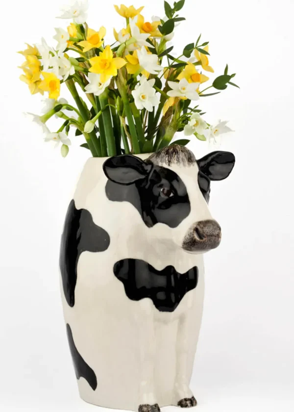 Succubus Home Animal Friesian Cow Large Vase