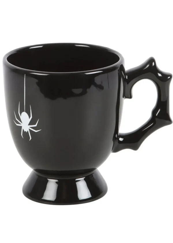 Succubus Home Batwing Spider Teacup Black