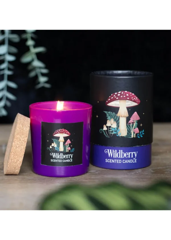 Succubus Home Forest Mushroom Scented Candle Wild Berries
