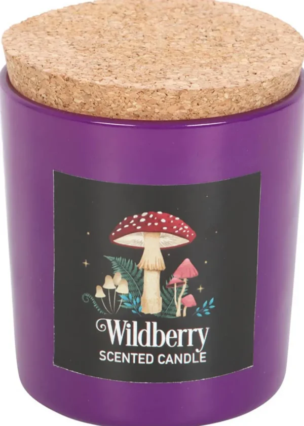 Succubus Home Forest Mushroom Scented Candle Wild Berries