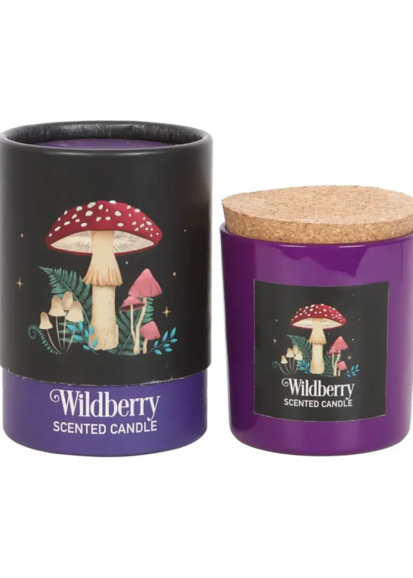 Succubus Home Forest Mushroom Scented Candle Wild Berries