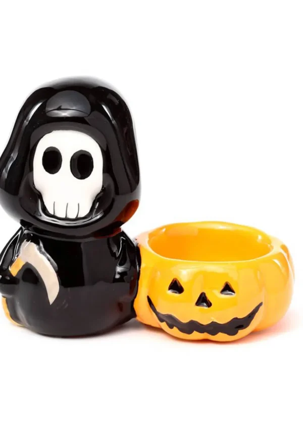Succubus Home Grim Reaper Tealight Holder Black