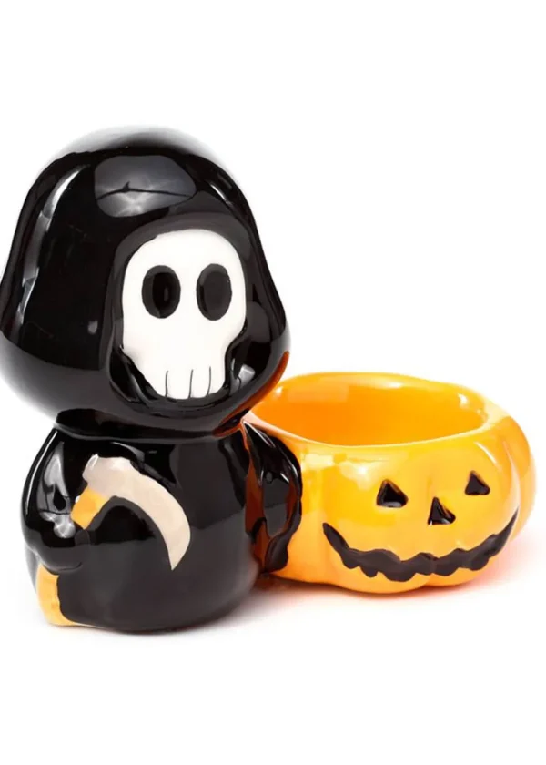 Succubus Home Grim Reaper Tealight Holder Black