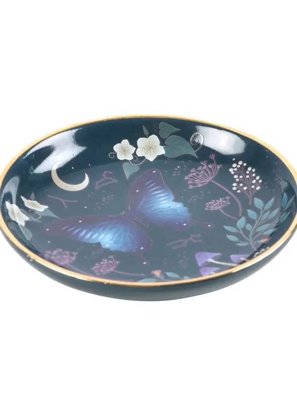 Succubus Home Midnight Moth Dish Blue