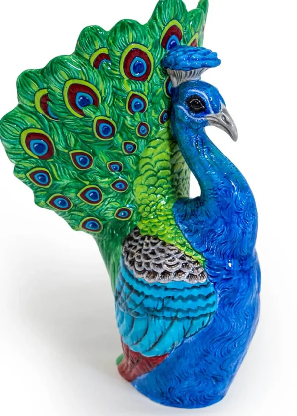 Succubus Home Peacock Ceramic Vase