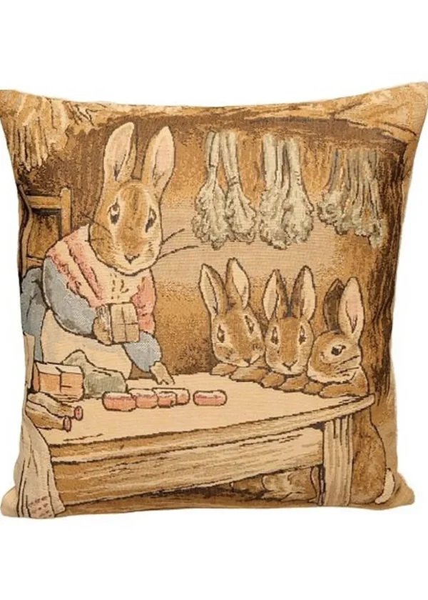 Succubus Home Peter Rabbit Family Cushion Cover Multi