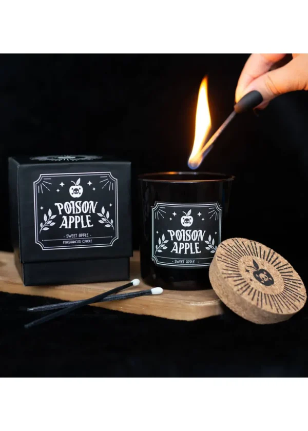 Succubus Home Poison Apple Midnight Ritual Scented Candle Sweet Apple