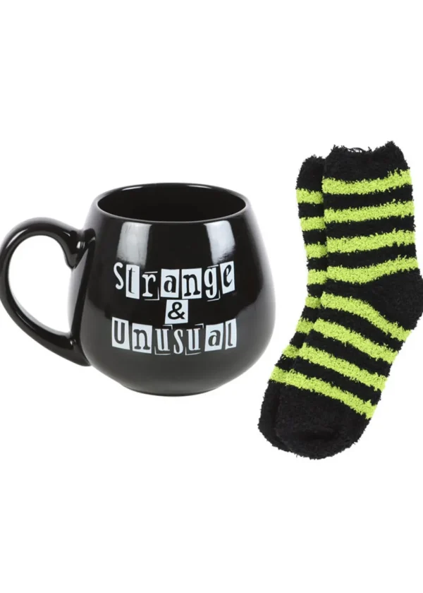 Succubus Home Strange & Unusual Set Mug With Socks Black
