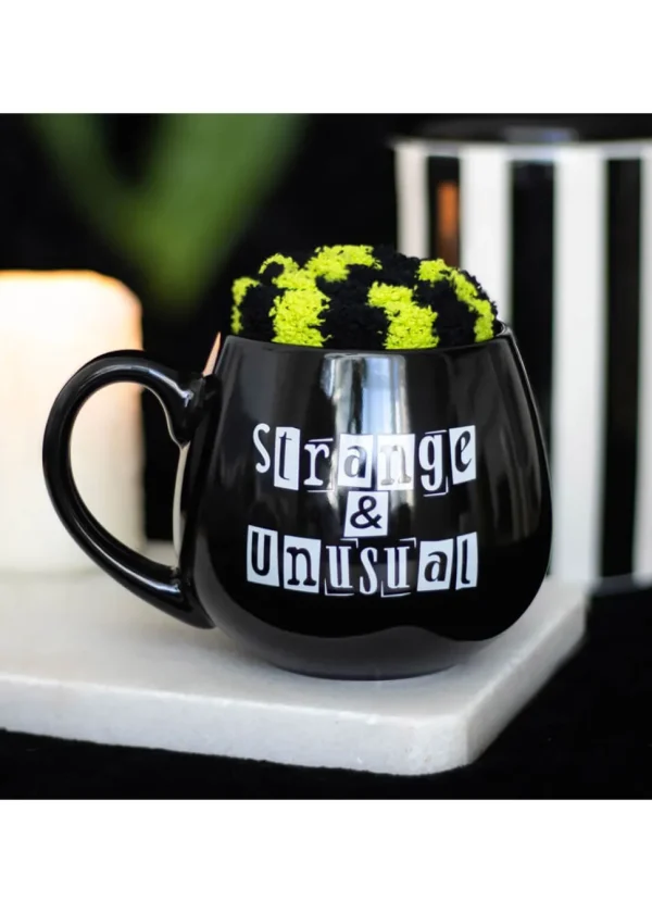 Succubus Home Strange & Unusual Set Mug With Socks Black