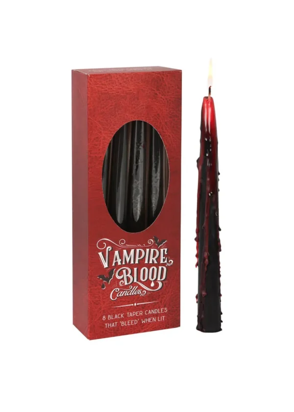 Succubus Home Vampire Blood 8 Candles Black