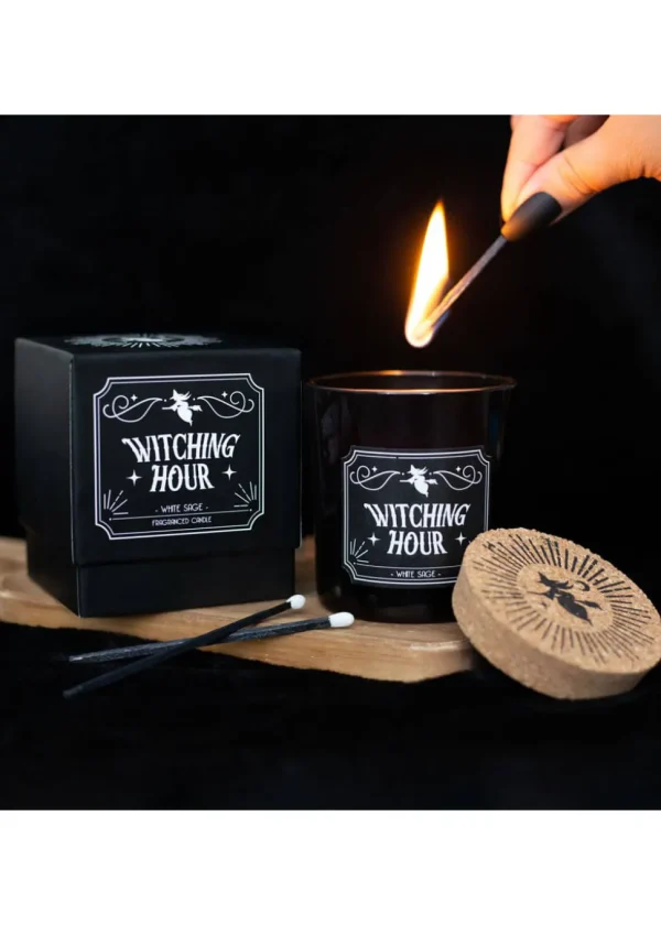 Succubus Home Witching Hour Midnight Ritual Scented Candle White Sage
