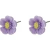 Succubus Jewels Cutie Flower Stud Earrings Lilac