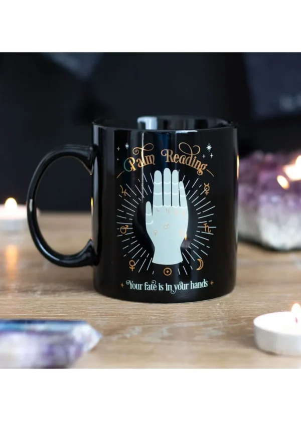 Succubus Palm Reading Cup Mug Black