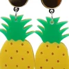 Succubus Pineapple 50's Pop Art Earrings