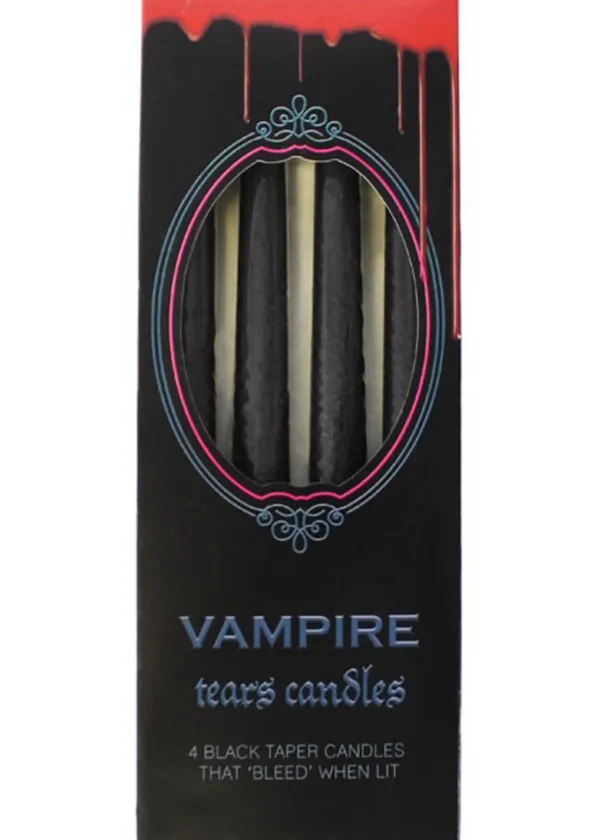 Succubus Vampire Tears 4 Candles Black