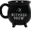 Succubus Witches Brew Cauldron Mug Black