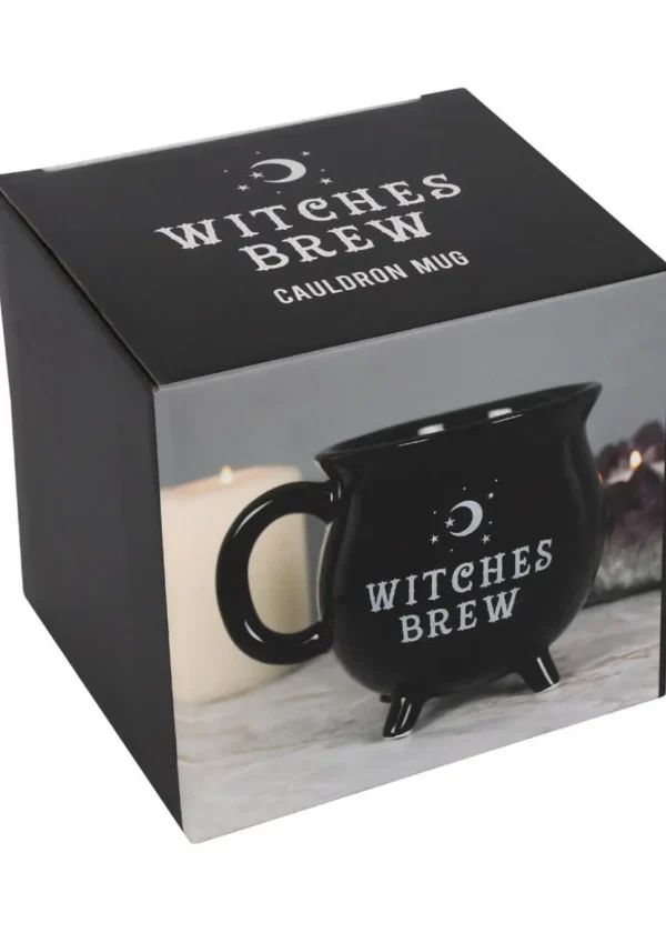 Succubus Witches Brew Cauldron Mug Black
