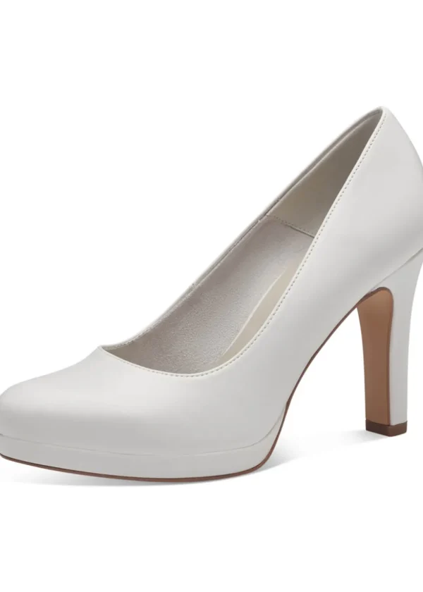Tamaris Betty Matt 50's Pumps White
