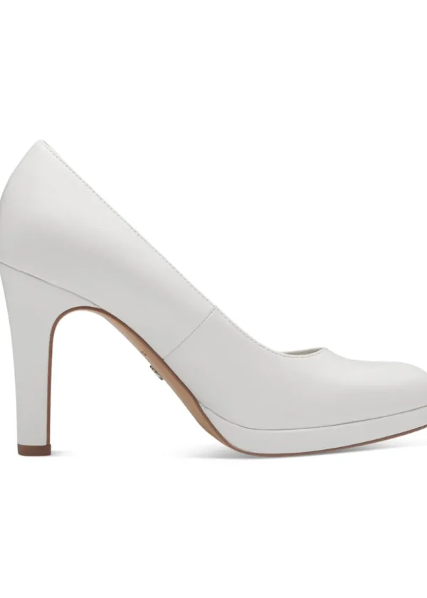 Tamaris Betty Matt 50's Pumps White