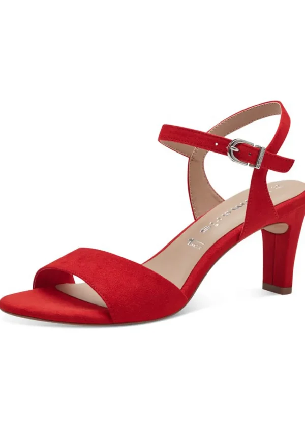 Tamaris Camila 50's Sandals Pumps Red