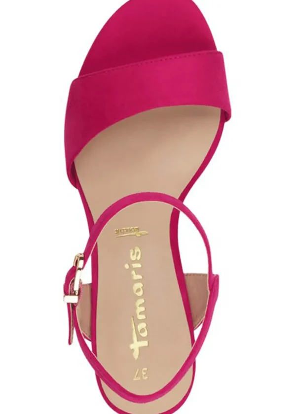 Tamaris Camila 50's Sandals Pumps Fuchsia