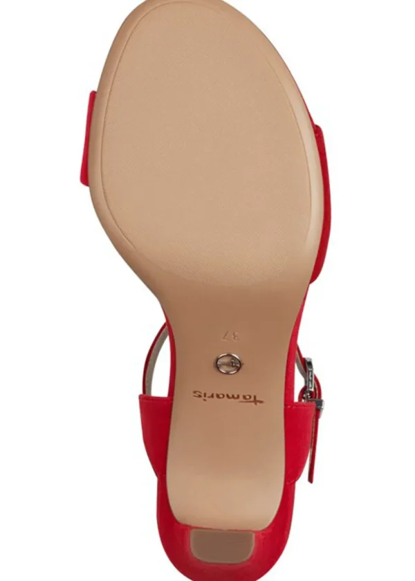 Tamaris Camila 50's Sandals Pumps Red
