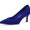 Tamaris Carrie Leather Pumps Royal Blue