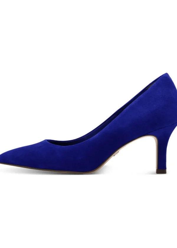Tamaris Carrie Leather Pumps Royal Blue