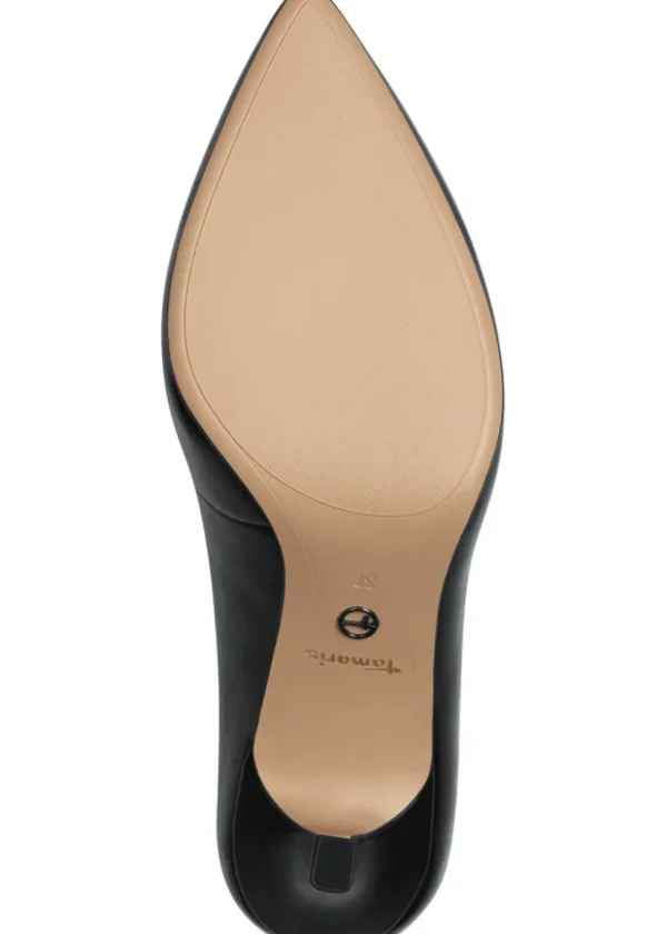 Tamaris Carrie Leather Pumps Black