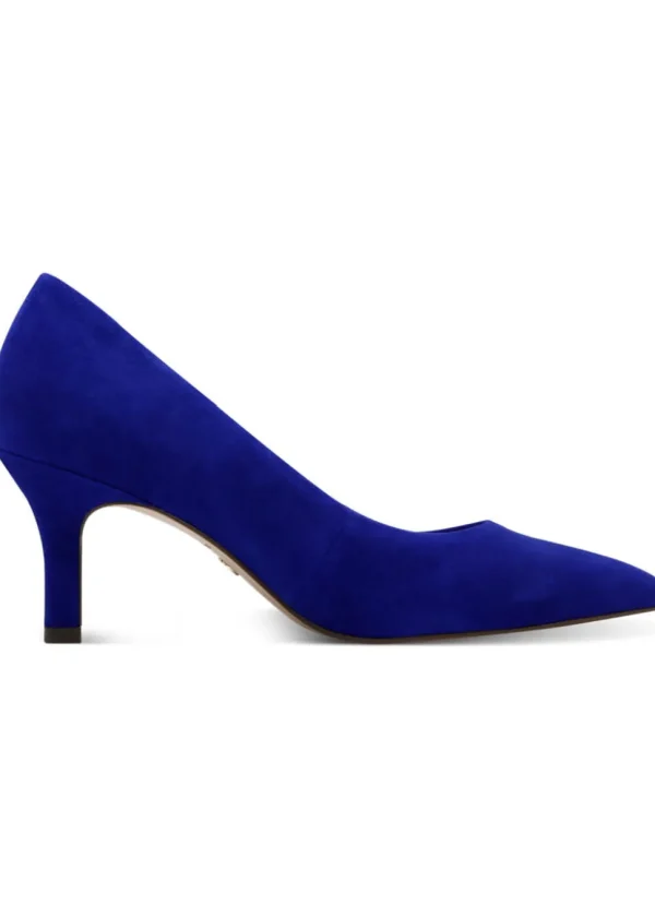 Tamaris Carrie Leather Pumps Royal Blue