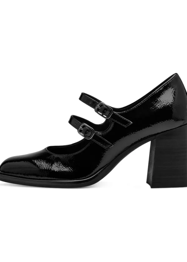Tamaris Connie Patent 60's Pumps Black