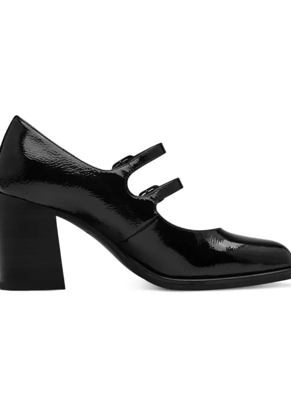 Tamaris Connie Patent 60's Pumps Black