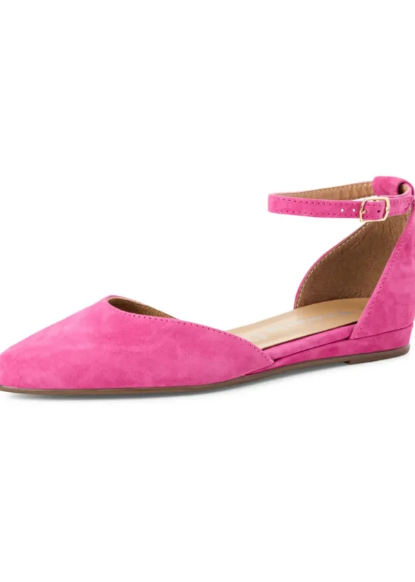 Tamaris Dorine Leather 50's Sandal Pink