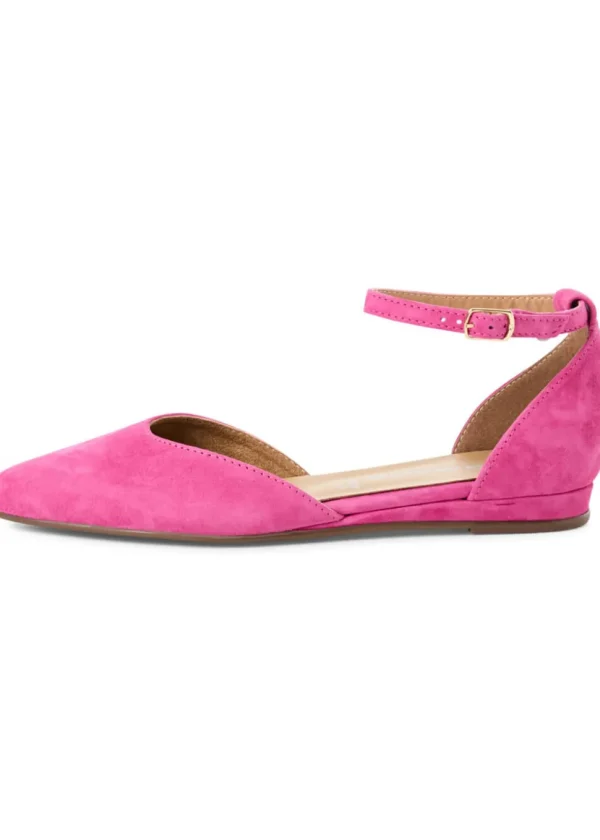 Tamaris Dorine Leather 50's Sandal Pink