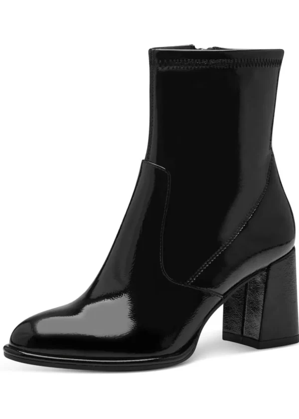 Tamaris Fiona Patent Boots Black
