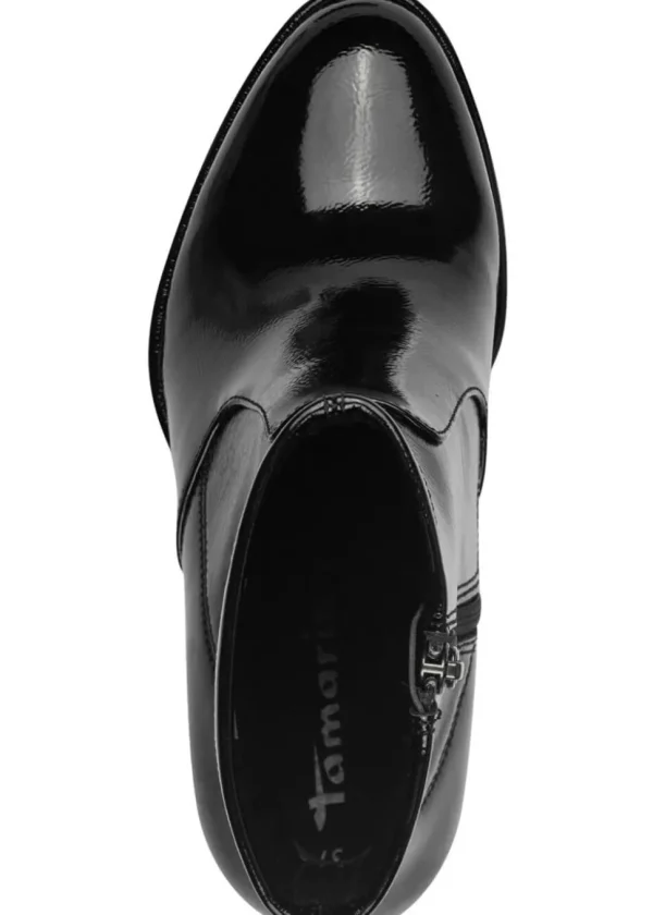 Tamaris Fiona Patent Boots Black