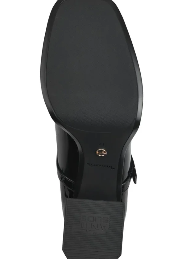Tamaris Joy Patent Vegan 50's Pumps Black